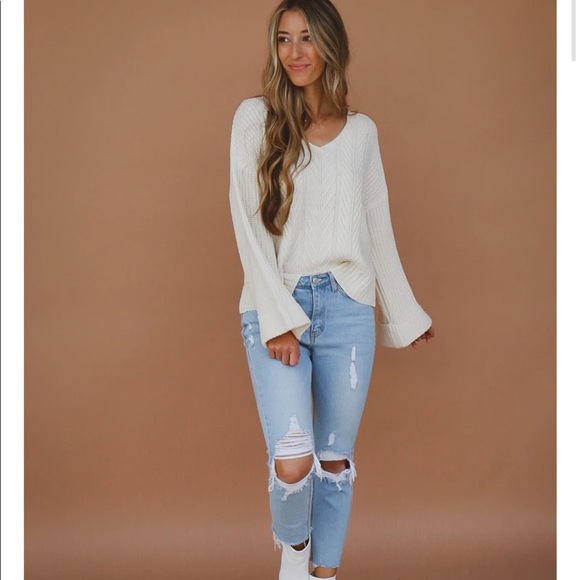 Cream Sweater - Picture 3 of 5